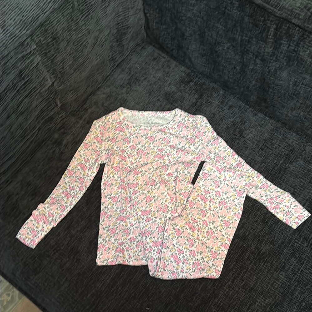 Floral Kids Long Sleeve Shirt Posh Peanut - new without tag